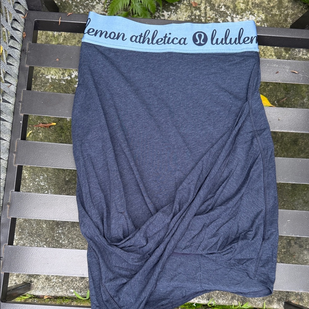 Lululemon Athletica Charcoal Pencil Skirt